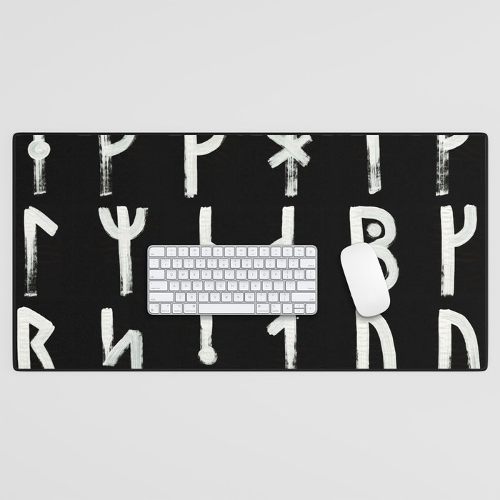Medieval Runes Collected Inverted Complete Desk Mat