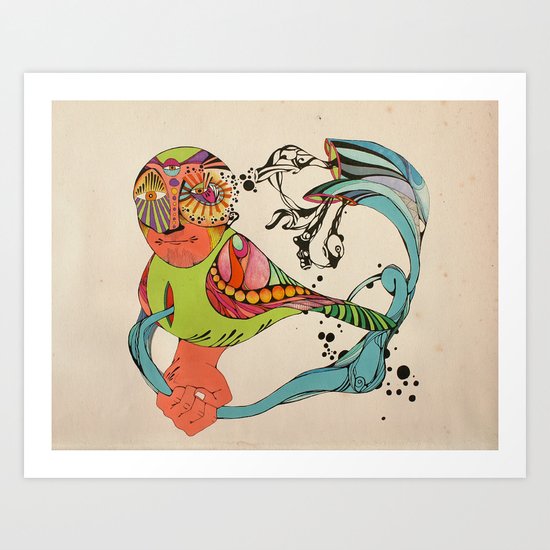Arteria Art Print