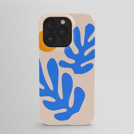 Henri Matisse - Leaves - Blue iPhone Case