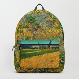 Vincent van Gogh Wheatfield, 1888  Backpack