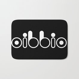 Oibbio Logo (Blackout) Bath Mat