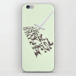 cleanliness is half of faith iPhone Skin