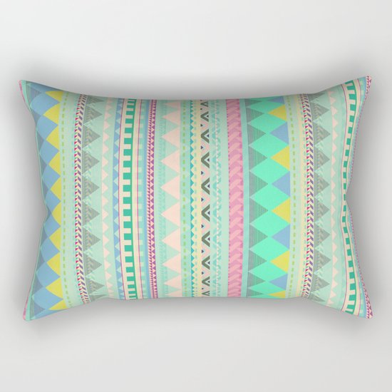 PASTEL AZTEC Rectangular Pillow