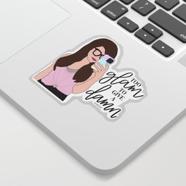 Too Glam Sticker