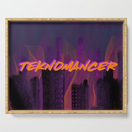teknomancer album cover Serving Tray