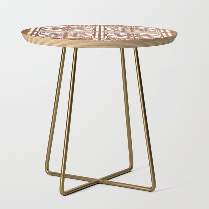 Frank Lloyd Wright Oak Park Ceiling Side Table By Macgregorcreative Society6 Frank Lloyd Wright Oak Park Ceiling, Round Table Oak Park