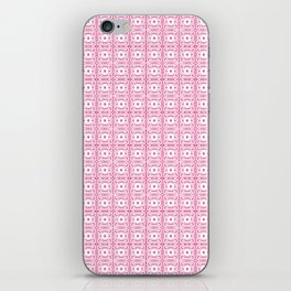 Spring Retro Daisy Lace Pink Mini iPhone Skin
