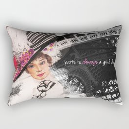 Audrey Hepburn Rectangular Pillow