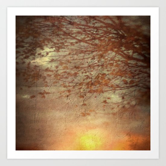 Amber Dawn Art Print