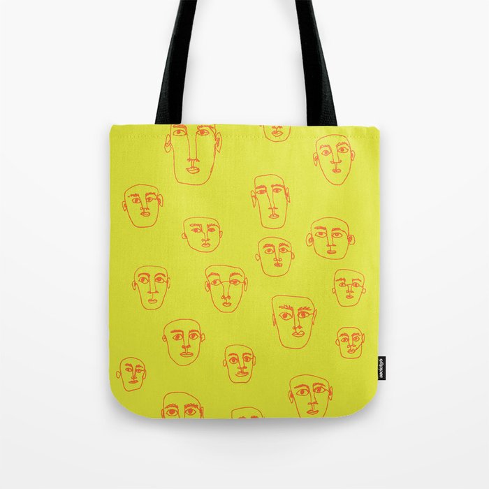 Faces in a Crowd pt.2 Tote Bag