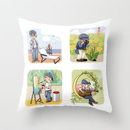 Have a nice day Throw Pillow