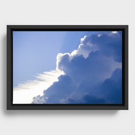 Clouds No.1   -  Thunder Framed Canvas