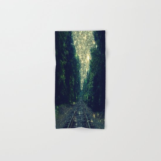 Dreamy Train Tracks Hand & Bath Towel