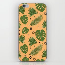 Orange Tropical vibes iPhone Skin
