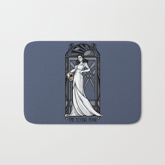 The Flying Man Bath Mat