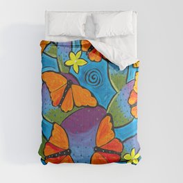 Kaleidoscope of Color Comforter