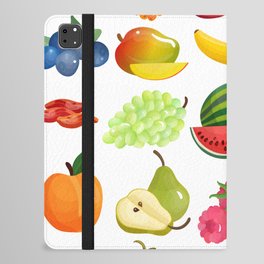 Bright fruit and berry mix iPad Folio Case