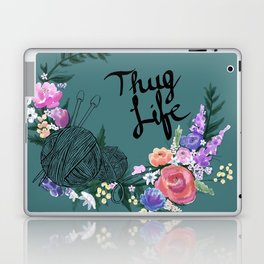 Knitting Thug Life Laptop & iPad Skin