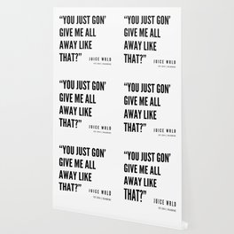Lyrics Wallpaper Society6