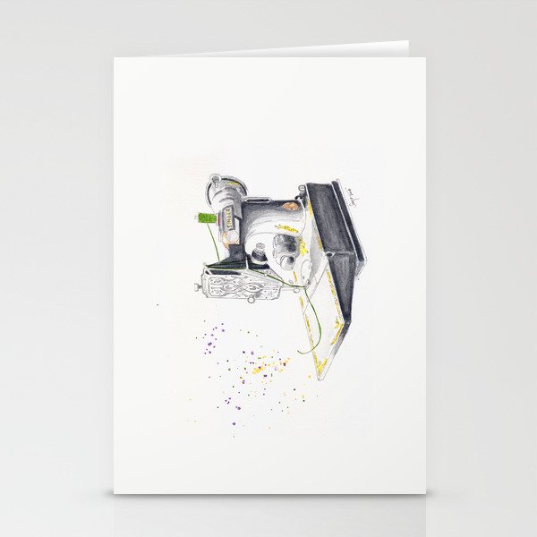 Vintage Singer Featherweight 221 Stationery Cards