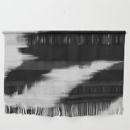 Modern Abstract Black and White No6 Wall Hanging