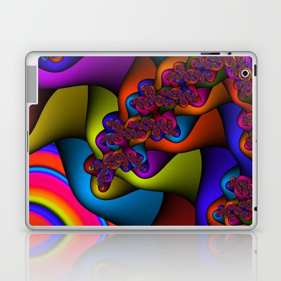 Braided Rainbow Laptop & iPad Skin