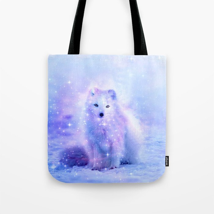 Arctic iceland fox Tote Bag