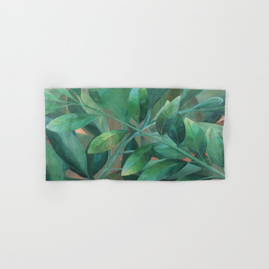 Leafy Greens Hand & Bath Towel