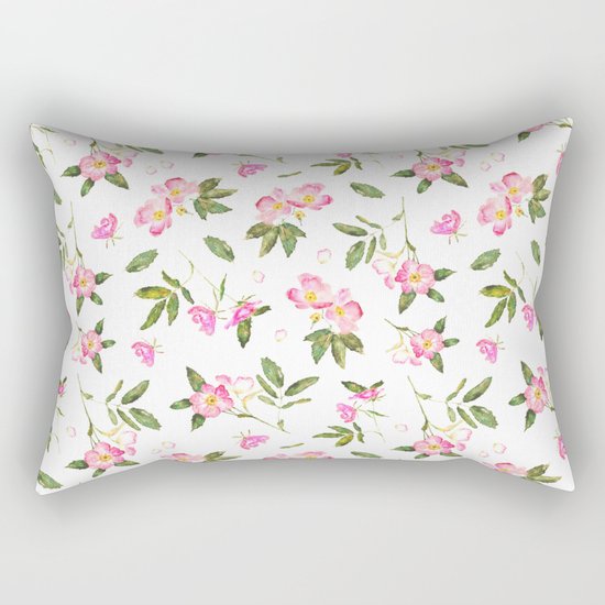 Wild roses Rectangular Pillow