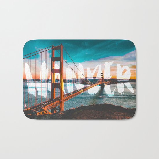 Wander Golden Gate Bridge Bath Mat