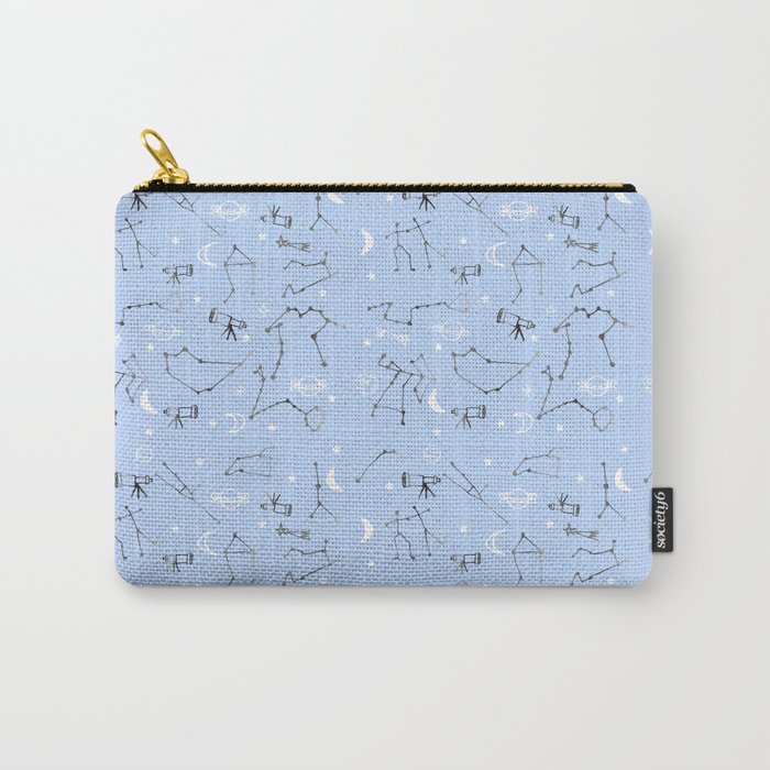 Astrology Pattern Blue #homedecor Carry-All Pouch