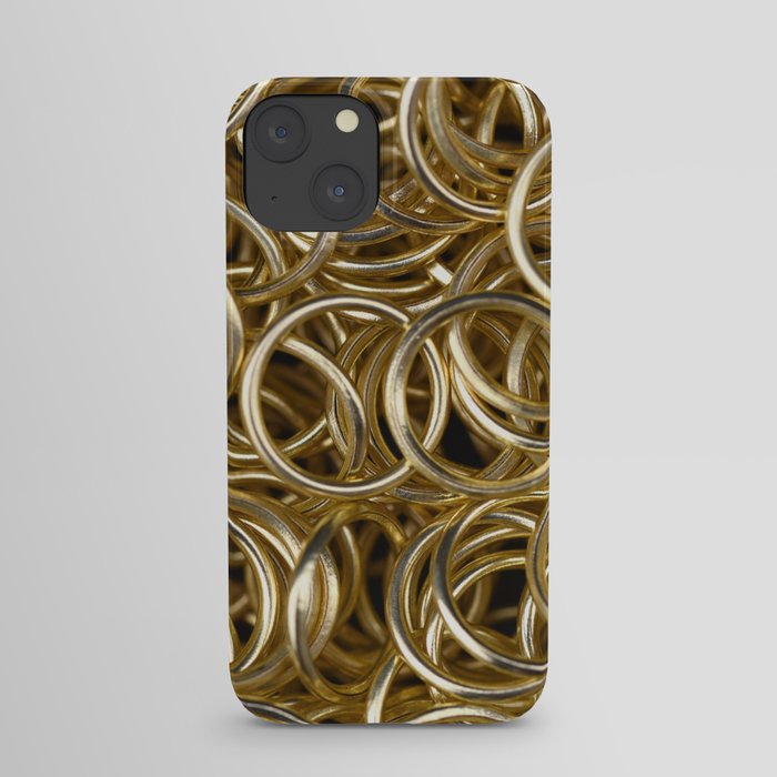 Gold Rings iPhone Case