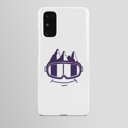 Funny Snow Goggles Android Case