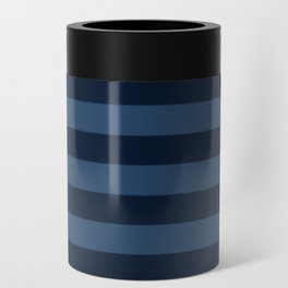 NAVY STRIPES PATTERN Can Cooler