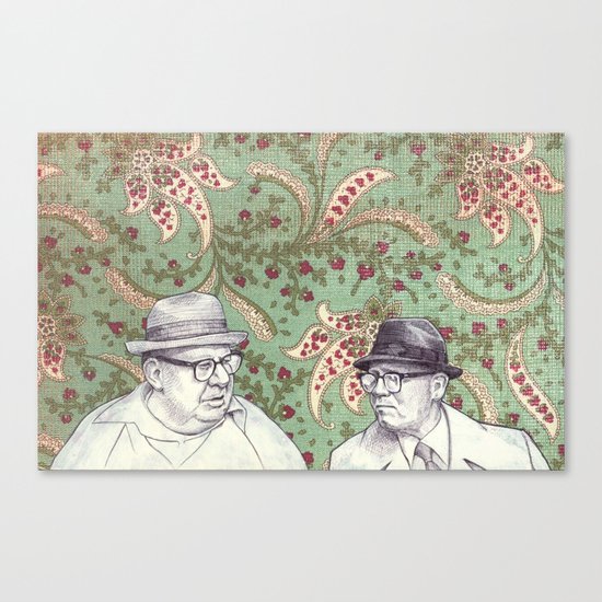 Old Men Canvas Print