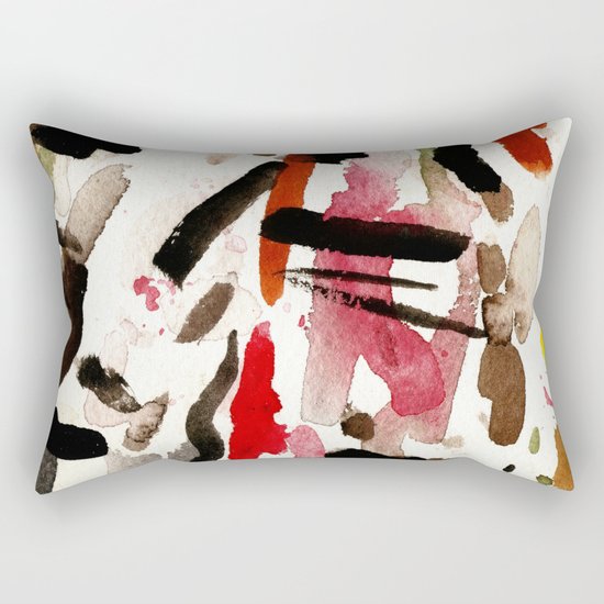 BLACK INVADERS Rectangular Pillow