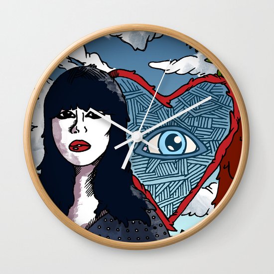 "Too True" by Jacob Livengood Wall Clock