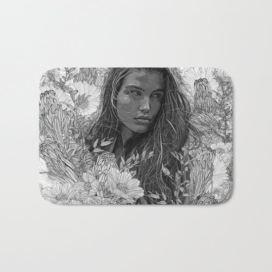 La fleur de la musique Bath Mat