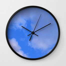 Shades of Blue Wall Clock