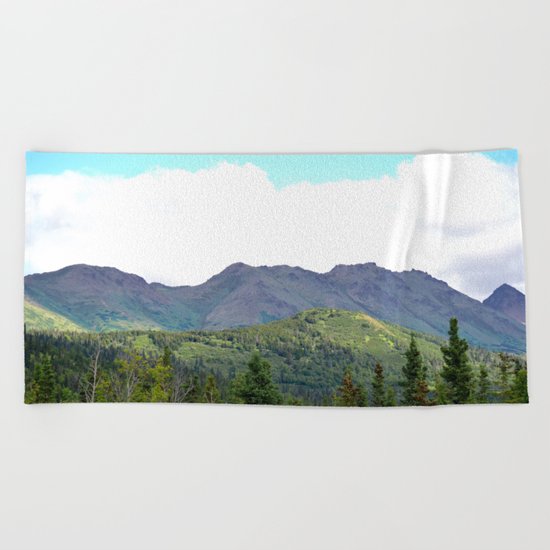 The Mountains Are Calling . . . Beach Towel