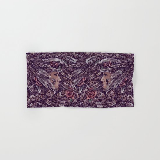 Rose Hand & Bath Towel