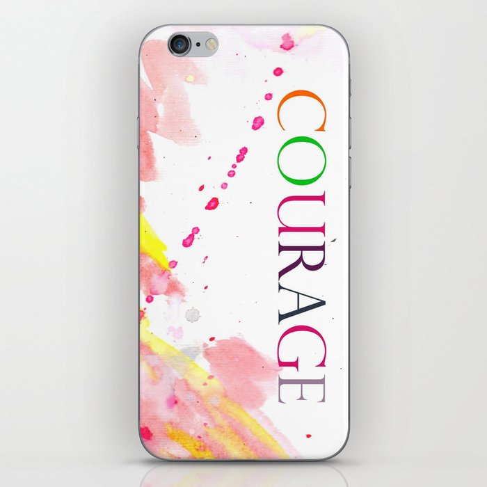 Courage iPhone Skin