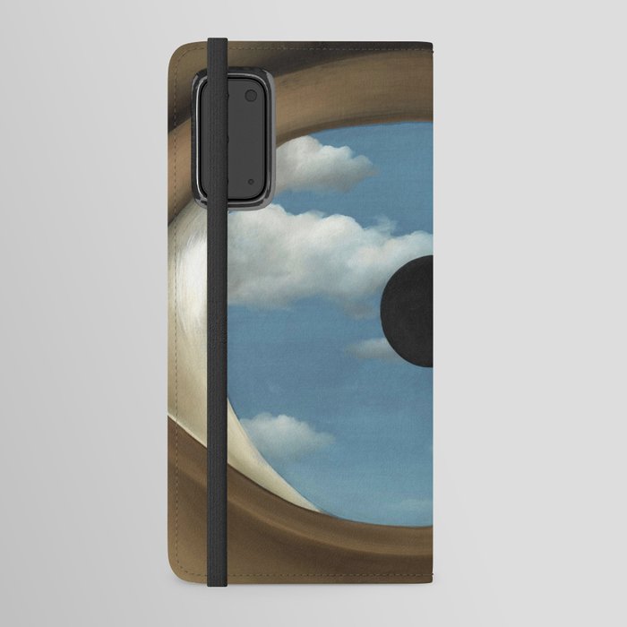 The False Mirror by René Magritte Android Wallet Case