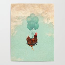 Chickens can't fly 02 Poster