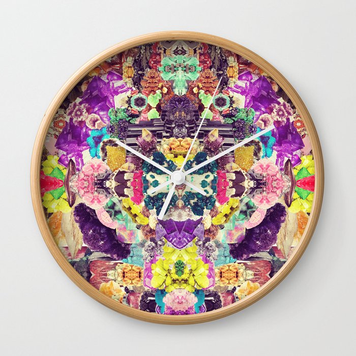 Crystalize Me Wall Clock
