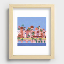 Once upon a time Recessed Framed Print