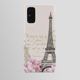 Eiffel Tower Postcard Android Case