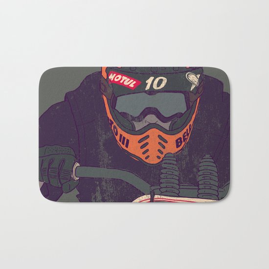 race shit Bath Mat