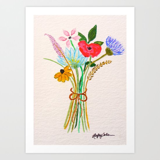 Wild Bouquet Art Print