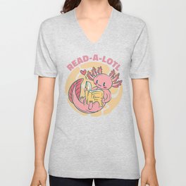 World Book Day | Library Day | Good Day to Read a Book Lover V Neck T Shirt